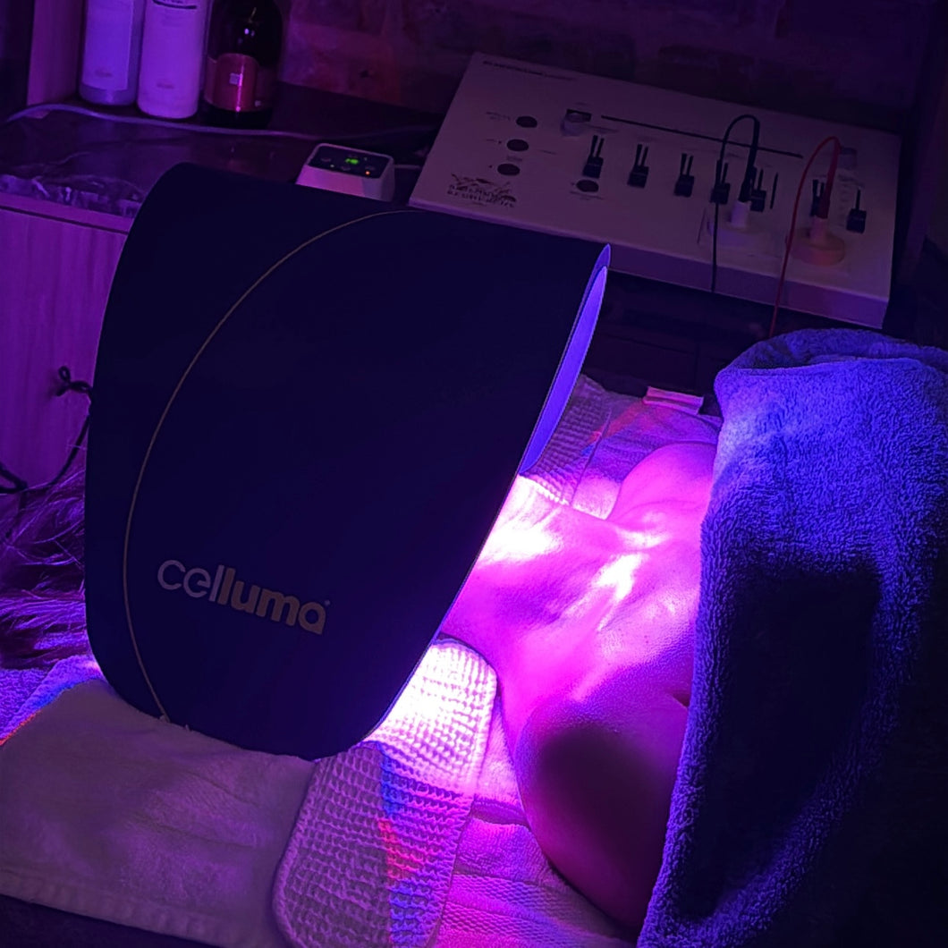 FACIAL DE LUZ LED CON MASCARILLA PERSONALIZADA